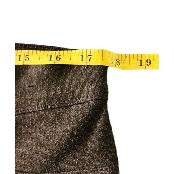 Chico's Women's Size 2 US M Stretch Rayon Two Back Pockets Dark Gray Pants - Picture 9 of 9